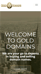 Mobile Screenshot of golddomains.com